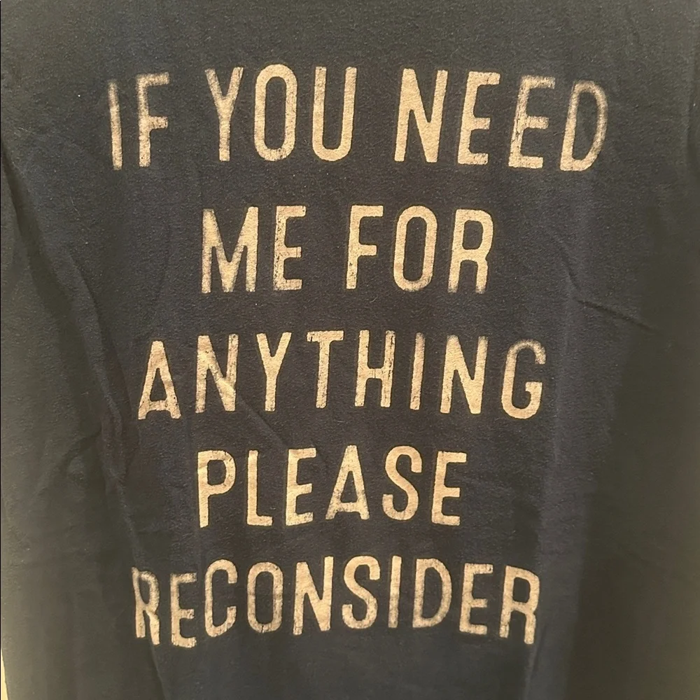 GUC Women’s Size XL Navy Blue Gildan Softstyle Navy T-Shirt Tee Shirt Top Funny - Picture 7 of 9